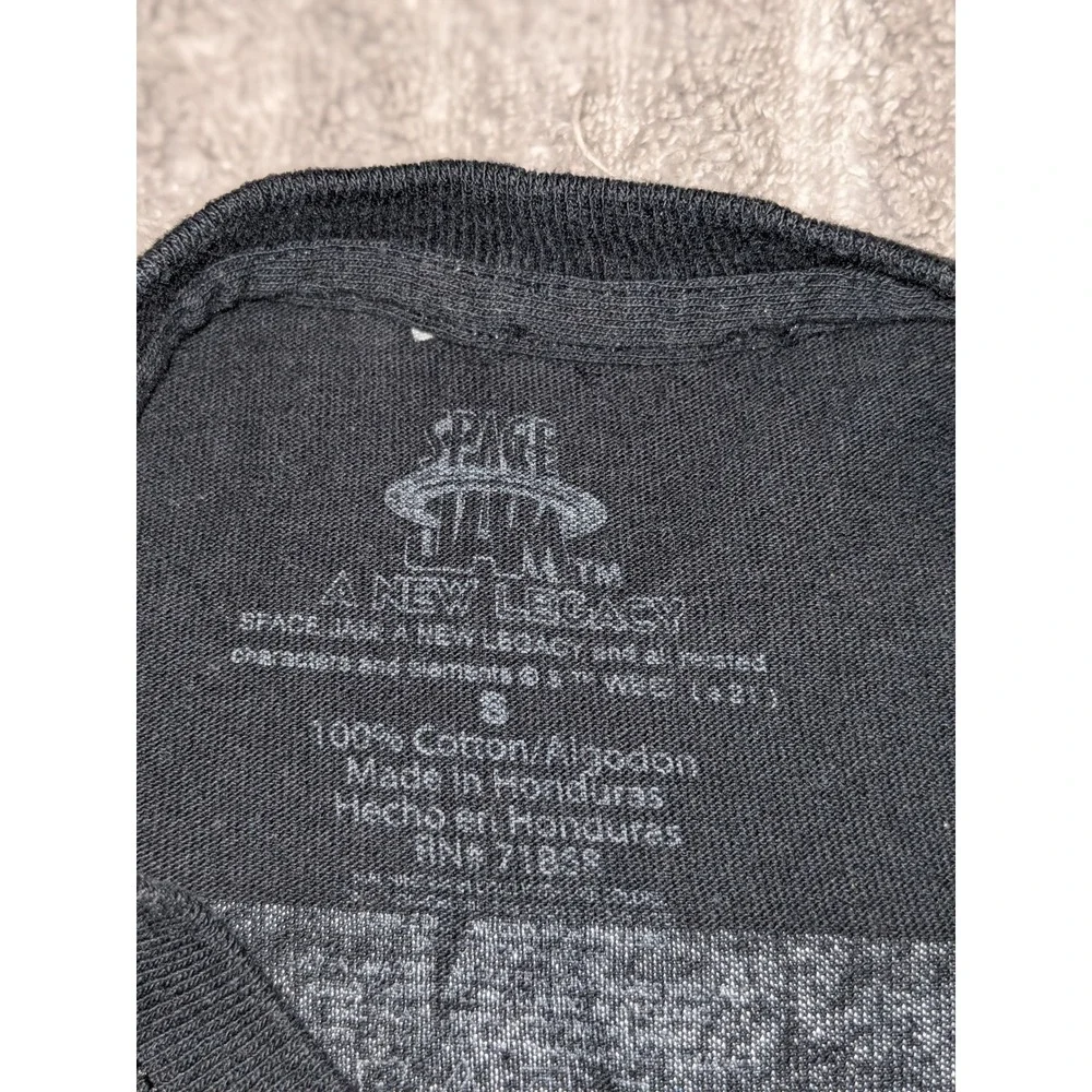 Space Jam A New Legacy Tune Squad Graphic Print T-Shirt Black Size Small‎